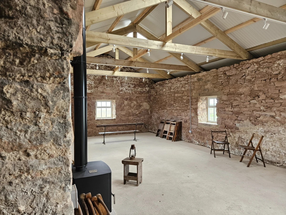 Inside Fenham Hemmel building