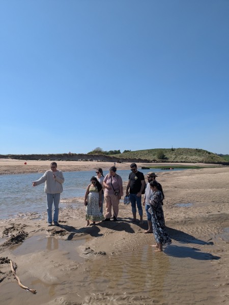 People on the beach