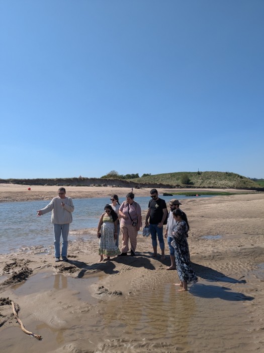 People on the beach