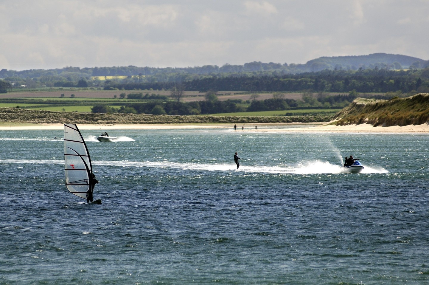 Watersports at Beadnell Bay